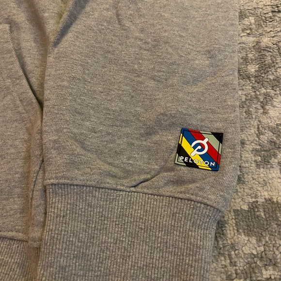 Peloton Gray Hoodie - Picture 5 of 5